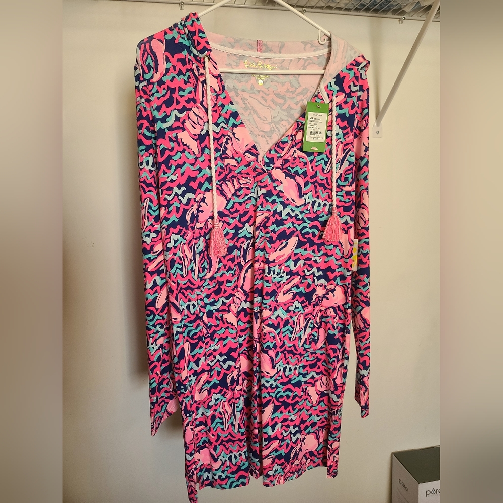 NWT Lilly Pulitzer Lobstah Roll Rylie Coverup